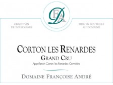 Domaine Françoise ANDRÉ Corton Les Renardes Grand cru rouge 2017 la bouteille 75cl