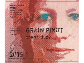 Domaine Marie-Thérèse CHAPPAZ Grain Pinot Champ Dury 2018 la bouteille 75cl
