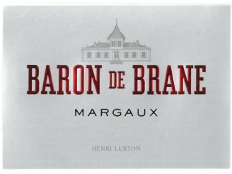 BARON de BRANE Second wine from Château Brane-Cantenac 2019 bottle 75cl