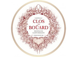 Château CLOS DE BOÜARD rouge 2017 la bouteille 75cl