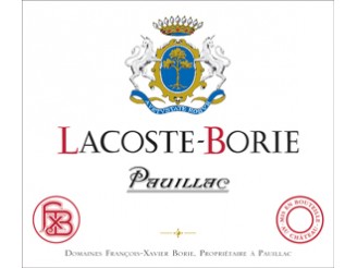 LACOSTE BORIE Second wine from Château Grand-Puy-Lacoste 2015 bottle 75cl