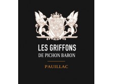 Les GRIFFONS de PICHON BARON Second vin du Château Pichon-Longueville Baron 2021 la bouteille 75cl