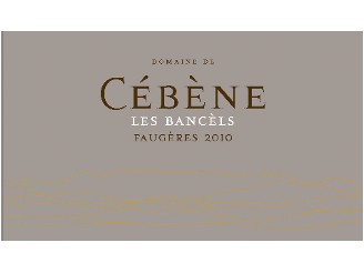 Domaine de CÉBÈNE Les Bancèls rouge 2019 la bouteille 75cl