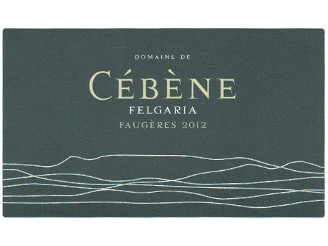 Domaine de CÉBÈNE Felgaria rouge 2017 la bouteille 75cl