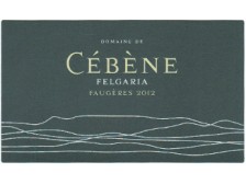 Domaine de CÉBÈNE "Felgaria" red 2018 bottle 75cl
