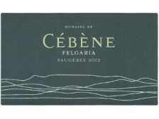 Domaine de CÉBÈNE Felgaria red 2018 bottle 75cl