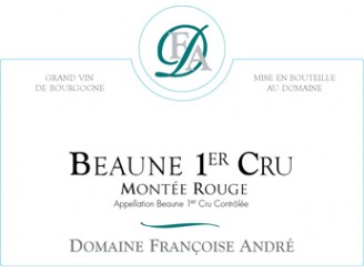 Domaine Françoise ANDRÉ Beaune Montée Rouge Village rouge 2017 la bouteille 75cl