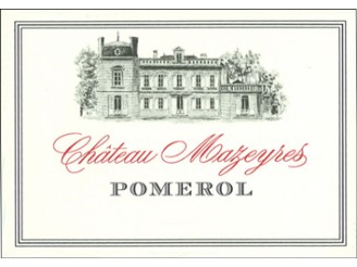 Château MAZEYRES rouge 2016 la bouteille 75cl