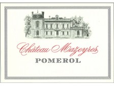 Château MAZEYRES rouge 2019 la bouteille 75cl