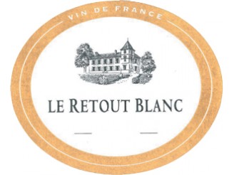 Le RETOUT BLANC blanc sec 2021 la bouteille 75cl