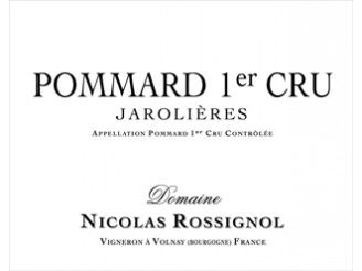 Domaine Nicolas ROSSIGNOL Pommard Les Jarolières 1er cru rouge 2020 la bouteille 75cl