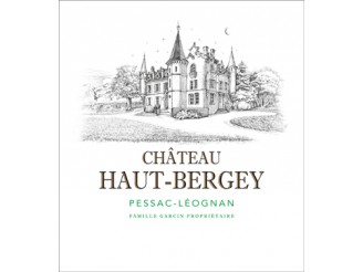 Château HAUT-BERGEY blanc sec 2018 la bouteille 75cl