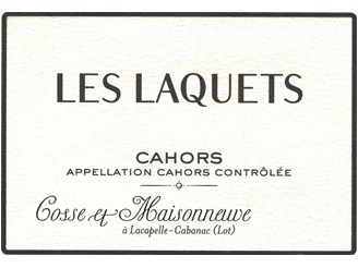 Domaine COSSE MAISONNEUVE "Les Laquets" 2018 bottle 75cl