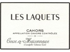 Domaine COSSE MAISONNEUVE Les Laquets 2019 la bouteille 75cl