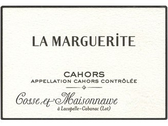 Domaine COSSE MAISONNEUVE La Marguerite 2019 la bouteille 75cl