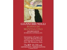 LE CHIUSE DI SOTTO - Gianni BRUNELLI Rosso di Montalcino 2020 la bouteille 75cl