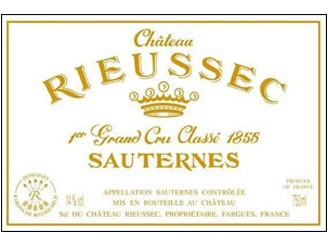 Château RIEUSSEC 1er grand cru classé 2002 bottle 75cl