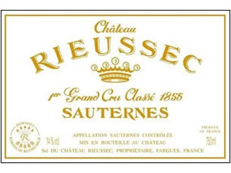 Château RIEUSSEC 1er Grand cru classé 2009 la bouteille 75cl