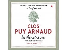 Clos PUY ARNAUD "Les Acacias" 2017 la bouteille 75cl