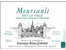 Domaine Rémi JOBARD Meursault Sous la Velle village blanc Primeurs 2022