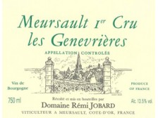 Domaine Rémi JOBARD Meursault Les Genevrières 1er cru blanc Primeurs 2022