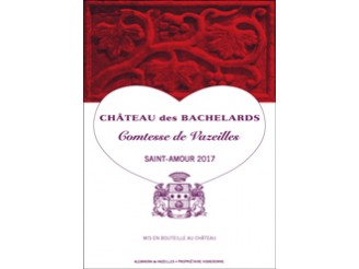 Château des BACHELARDS Saint-Amour rouge 2016 la bouteille 75cl