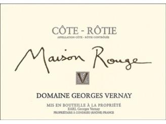 Domaine Georges VERNAY Côte-Rôtie Maison Rouge 2020 la bouteille 75cl