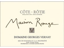 Domaine Georges VERNAY Côte-Rôtie Maison Rouge 2019 la bouteille 75cl