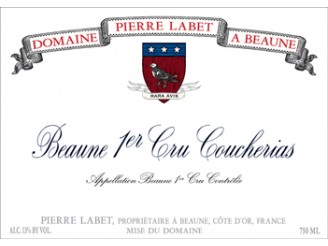 Domaine Pierre Labet Beaune Coucherias 1er cru rouge 2019 bottle 75cl