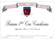 Domaine Pierre LABET Beaune Coucherias 1er cru rouge 2020 la bouteille 75cl