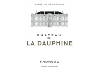 Château de La DAUPHINE rouge 2021 la bouteille 75cl