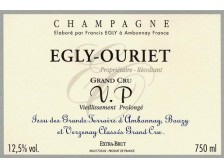 Champagne ÉGLY-OURIET Vieillissement prolongé Grand cru ---- la bouteille 75cl