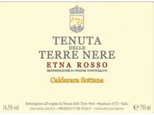 Tenuta delle TERRE NERE Calderara Sottana 2019 la bouteille 75cl