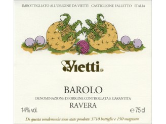 VIETTI Barolo Ravera 2015 bottle 75cl