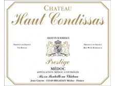 Château HAUT-CONDISSAS rouge 2009 la bouteille 75cl