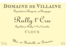 Domaine de VILLAINE Rully Cloux 1er cru blanc 2018 bottle 75cl