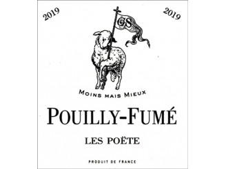 Domaine LES POËTE Pouilly-Fumé blanc sec 2022 la bouteille 75cl