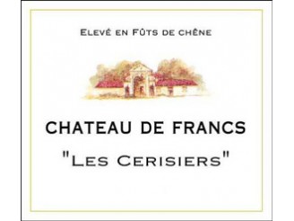 Château de FRANCS Cuvée 'Les Cerisiers' 2015 bottle 75cl