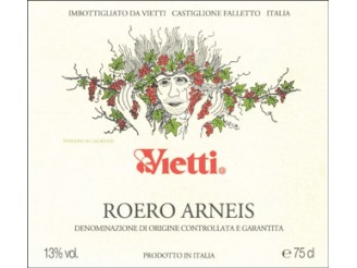 VIETTI Roero Arneis 2020 la bouteille 75cl