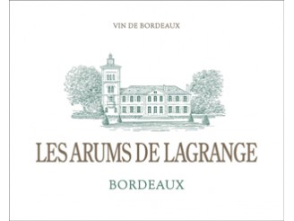 Les ARUMS de LAGRANGE Dry white wine from Château Lagrange 2018 bottle 75cl
