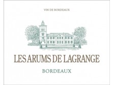 Les ARUMS de LAGRANGE Vin blanc sec du Château Lagrange 2021 la bouteille 75cl