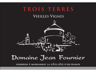 Domaine Jean FOURNIER Marsannay Trois Terres Vieilles Vignes Village rouge 2021 la bouteille 75cl