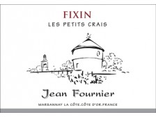 Domaine Jean FOURNIER Fixin Les Petits Crais Village rouge 2021 la bouteille 75cl