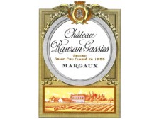 Château RAUZAN-GASSIES 2ème Grand cru classé 2009 la bouteille 75cl