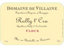 Domaine de VILLAINE Rully Cloux 1er cru rouge 2021 bottle 75cl