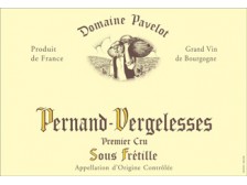 Domaine Luc et Lise PAVELOT Pernand-Vergelesses Sous Frétille 1er cru blanc 2020 la bouteille 75cl