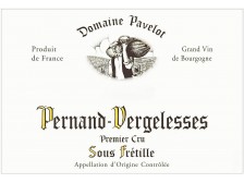 Domaine Luc et Lise PAVELOT Pernand-Vergelesses Sous Frétille 1er cru blanc 2021 la bouteille 75cl