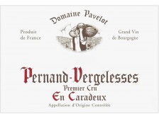 Domaine Luc et Lise PAVELOT Pernand-Vergelesses En Caradeux 1er cru rouge 2022 la bouteille 75cl