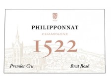 Champagne PHILIPPONNAT "1522" 1er cru Rosé 2014 la bouteille 75cl