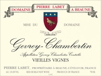 Domaine Pierre Labet Gevrey-Chambertin Vieilles vignes village red 2020 bottle 75cl